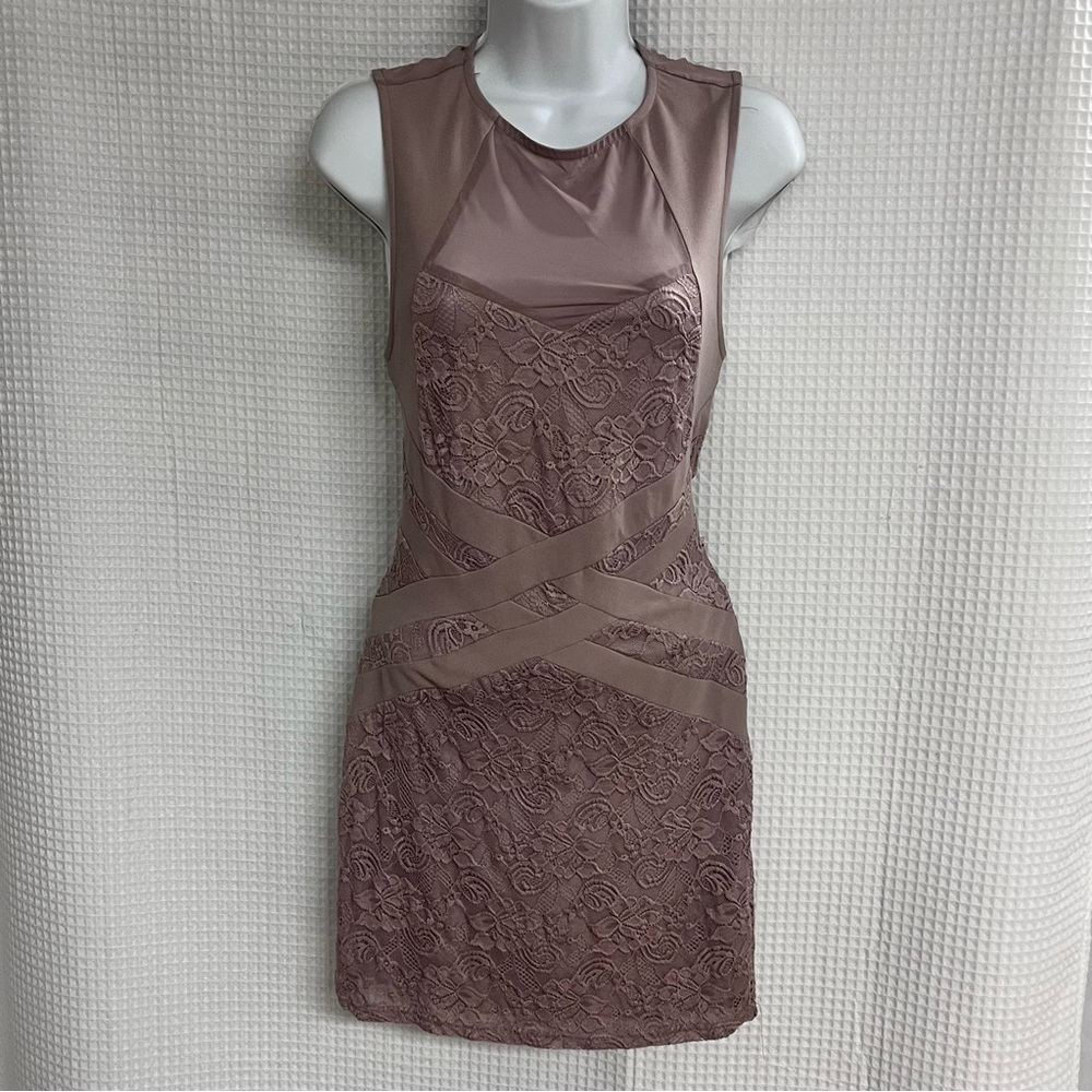 Madrag ladies Sleeveless Lace Dress size large